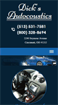 Mobile Screenshot of dicksautocoustics.com